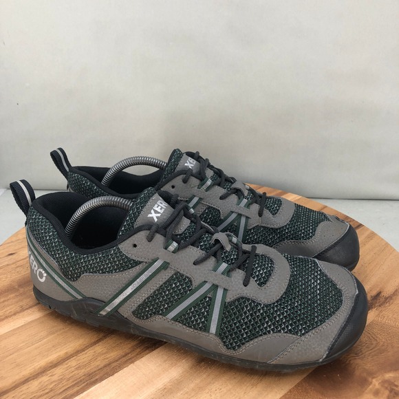 Xero Shoes TerraFlex II Mens Gray Green Trail Running Shoes Size 11 - Picture 1 of 9